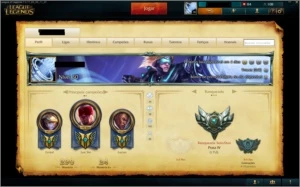 CONTA DE LEAGUE OF LEGENDS 76 CHAMP - 59 SKINS - PROMOÇÃOOO LOL