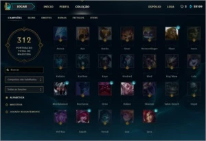 Conta Diamante V - League of Legends LOL