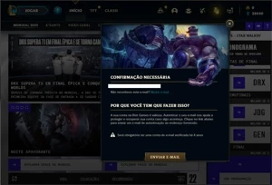Conta ouro 4 com 23 Champs e 6 Skins - League of Legends LOL