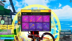 Conta Blox Fruits com buddha, rifle acide e spirit no inv - Roblox