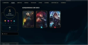 Conta para main Sup - League of Legends LOL