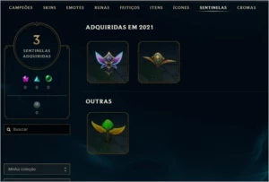 Conta para main Sup - League of Legends LOL