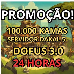 100Kk Dakal 5 Dofus 3.0 - Promoção - Estoque Limitado