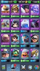 Conta Clash Royale nv10