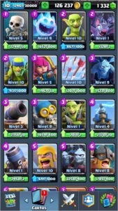 Conta Clash Royale nv10
