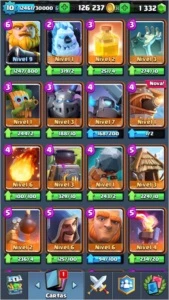 Conta Clash Royale nv10