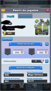 Conta Clash Royale nv10