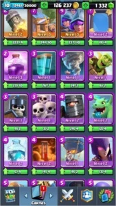 Conta Clash Royale nv10