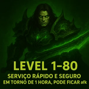 PROMOÇÃO DE FERIADO WOW Level up/leveling/up Legion Remix - Blizzard