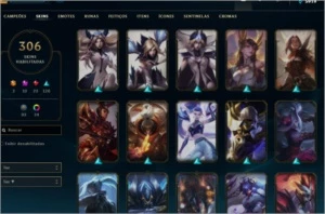 Conta lol 306, VARIAS PRETIGIOS/HEXTEC - League of Legends