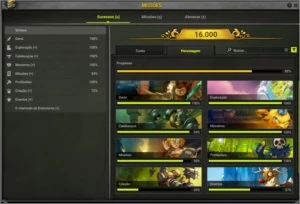 Panda servidor Ilyzaelle 16.000 pontos - Dofus