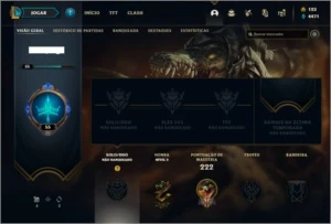 Conta com Jarvan e Janna Vitoriosos + Rammus e Kayle Juiza - League of Legends LOL