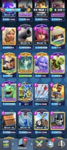 CONTA  clash nv 15 barato - Clash Royale