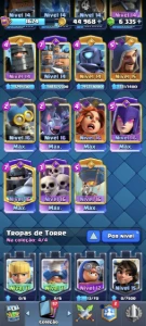 CONTA  clash nv 15 barato - Clash Royale