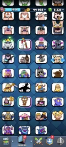 CONTA  clash nv 15 barato - Clash Royale