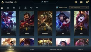 Conta nova lol wild rift Platina III winrate alto c/2 skins - League of Legends: Wild Rift LOL WR