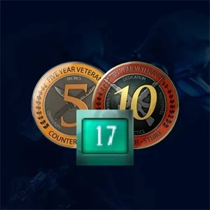 🕗 CONTA ANTIGA STEAM 18/19 ANOS MEDALHAS 5 E 10 ANOS CS2  - Counter Strike