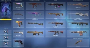 Conta Dima 3 com MUITAS Skins + Conta LoL - Valorant