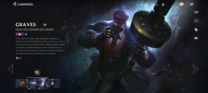 Vendo conta com TODOS os personagens, Elo dima 2, skins e + - League of Legends: Wild Rift LOL WR