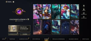 Vendo conta com TODOS os personagens, Elo dima 2, skins e + - League of Legends: Wild Rift LOL WR