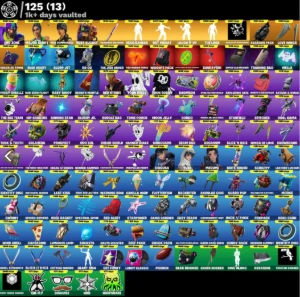 Conta Fortnite Ultra Completa – +600 Skins 🔥