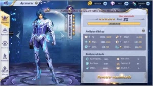 SAINT SEIYA - LEVEL 58 - A1 - MILO DC E MUITO MAIS! - Saint Seiya Awakening SSA