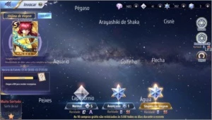 SAINT SEIYA - LEVEL 58 - A1 - MILO DC E MUITO MAIS! - Saint Seiya Awakening SSA