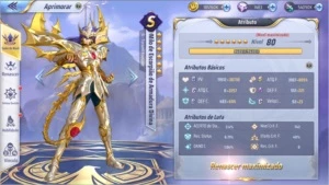 SAINT SEIYA - LEVEL 58 - A1 - MILO DC E MUITO MAIS! - Saint Seiya Awakening SSA
