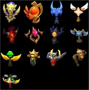 CONTA League of legends LOL 85 SKINS 121 CHAMPS GOLD +