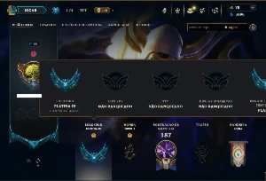 Platina 4 com 60 Champs e 25 Skins +12 Fragmentos - League of Legends LOL