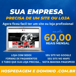 Site Profissional 60,00 Reais Mensal - Serviços Digitais