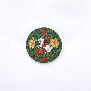 Quadro Religioso São Jorge Estrela - Artesanato e Personalizados