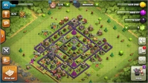 vendo conta de clash of clans