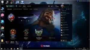 Conta LOLPlatina 2 TODOS os campeões, 79 skins borda diamond - League of Legends