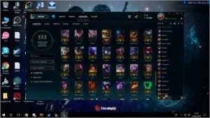 Conta LOLPlatina 2 TODOS os campeões, 79 skins borda diamond - League of Legends