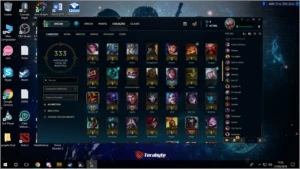 Conta LOLPlatina 2 TODOS os campeões, 79 skins borda diamond - League of Legends