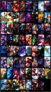 vendo conta platina 4, 127 champions, 63 skin - League of Legends LOL