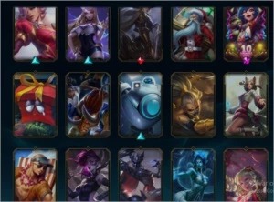 VENDO CONTA 15  SKINS  E QIYANA PRESTIGIO PRA HABILITAR - League of Legends LOL