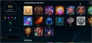 VENDO CONTA 15  SKINS  E QIYANA PRESTIGIO PRA HABILITAR - League of Legends LOL