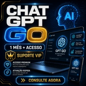 Chat Gpt Go Privado 1 Mês + Codex