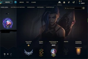 Conta League of legends com 735 skins LOL