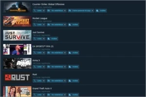 Conta Steam - 8 Anos de conta - 318 Jogos