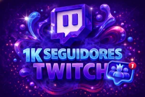 1K Seguidores Twitch R$3,89 ★[SUPER RÁPIDO|SEM QUEDA]★ - Redes Sociais