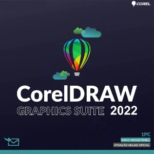 CorelDRAW 2022 Vitalício - Original Ativação Online - Softwares e Licenças