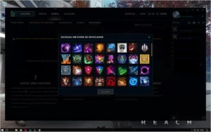 Vendo Conta do LOL Com Borda de Platina - League of Legends