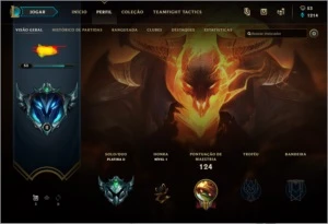 Conta lol platina 2 - League of Legends