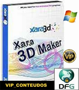 Xara criador de texto 3D PREMIUM - Outros