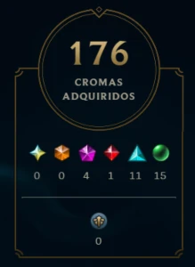 Conta League of Legends com 13K RP LOL