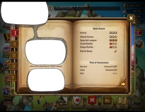 Global Stater Account, Level 50 | 70 6* Monster | 2500 Cryst - Summoners War