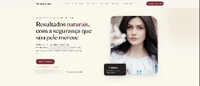Site para Clínica de Estética que gera agendamento - Sites, Lojas e Sistemas Prontos Sites e Scripts